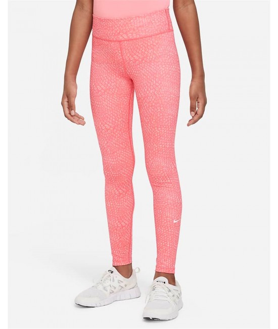 NIKE DRI-FIT ONE ALL OVER PRİNT TIGHT KIZ ÇOCUK TAYT