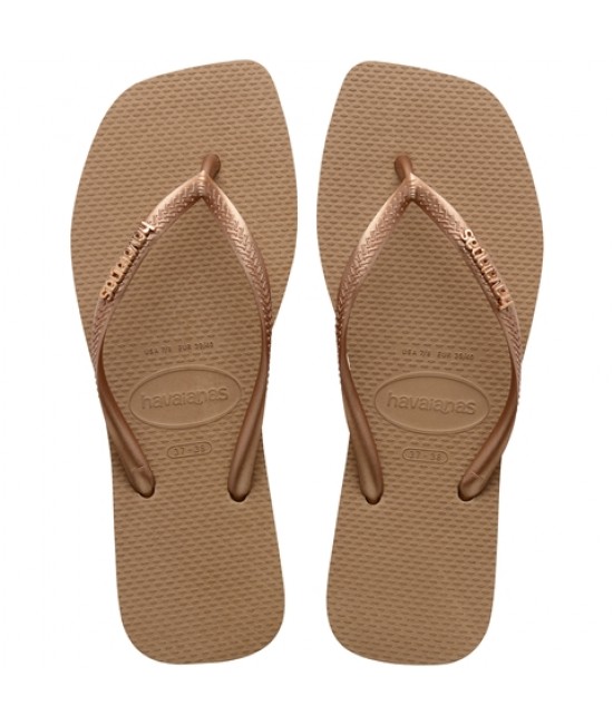 HAVAİANAS SQUARE LOGO METALLIC PARMAK ARASI TERLİK