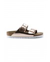 BIRKENSTOCK ARIZONA SOFT FOOTBED METALLIC COPPER ARIZONA BAKIR TERLİK