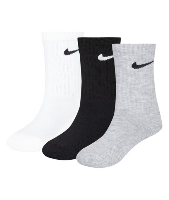 NIKE KIDS BASIC PACK CREW SOCKS 3LÜ ÇORAP NIKE KIDS BASIC PACK CREW SOCKS 3LÜ ÇORAP