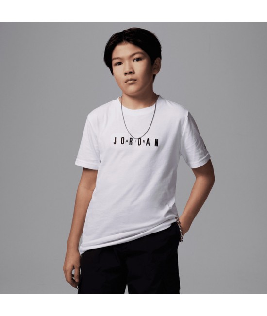 NIKE JORDAN JDB MJ WORDMARK EMB CREW ERKEK ÇOCUK TİŞÖRT 95D634