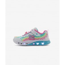 SKECHERS FLUTTER HEART LİGHTS - GROOVY SWİRL KIZ ÇOCUK SPOR AYAKKABI