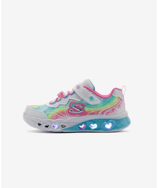 SKECHERS FLUTTER HEART LİGHTS - GROOVY SWİRL KIZ ÇOCUK SPOR AYAKKABI