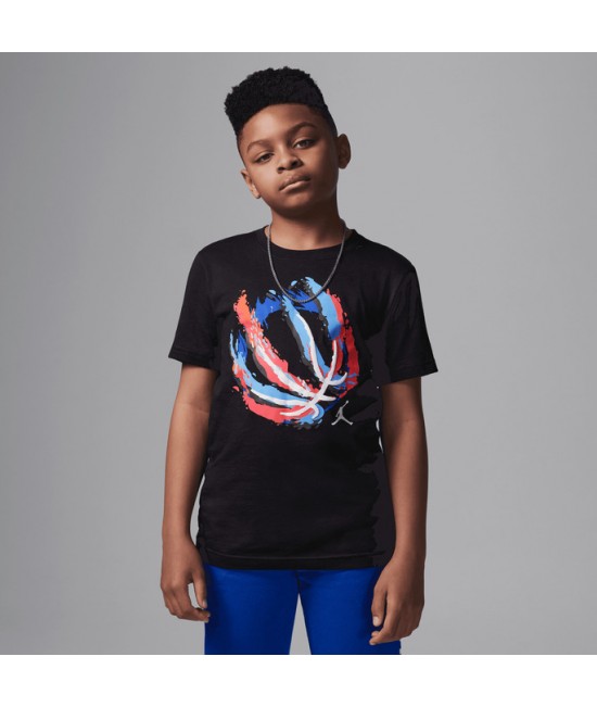 NIKE JORDAN JDB BBALL FIRE SS TEE ERKEK ÇOCUK TİŞÖRT