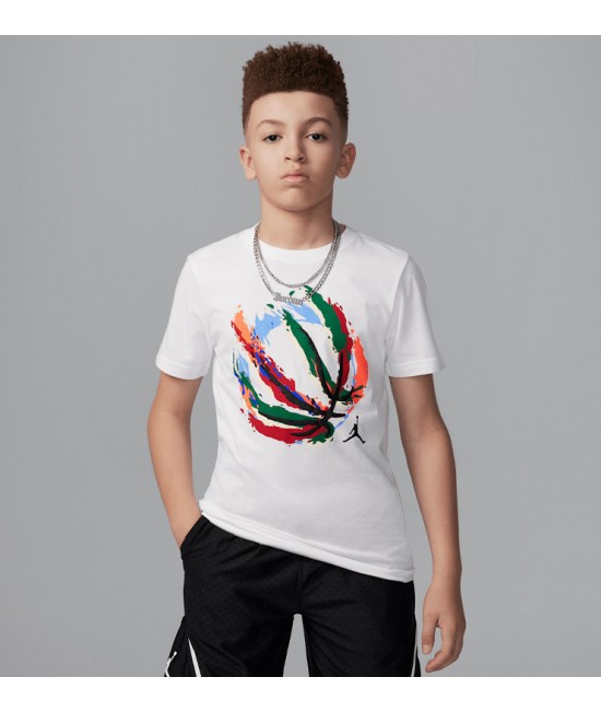 NIKE JORDAN JDB BBALL FIRE SS TEE ERKEK ÇOCUK TİŞÖRT