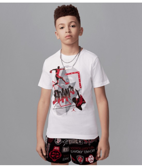 NIKE JORDAN JDB JORDAN 3PEAT SS TEE ERKEK ÇOCUK TİŞÖRT