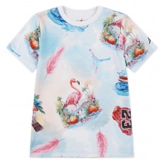 NIKE JORDAN JDB JORDAN FLAMINGO AOP SS TEE ERKEK ÇOCUK TİŞÖRT
