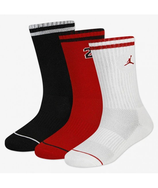 NIKE JORDAN VARSITY JERSEY 3PK 3LÜ ÇORAP BJ0786 NIKE JORDAN VARSITY JERSEY 3PK 3LÜ ÇORAP BJ0786