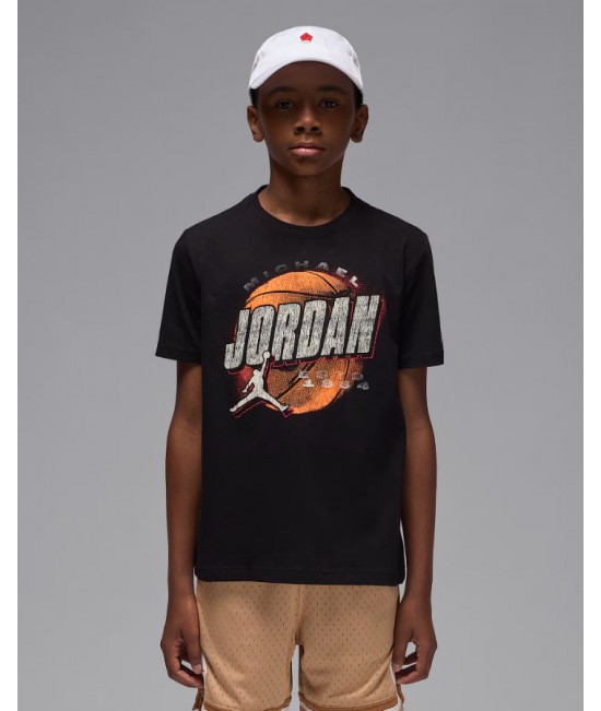 NIKE JORDAN JDB DISTRESSED CHROME ERKEK ÇOCUK TİŞÖRT 95F315