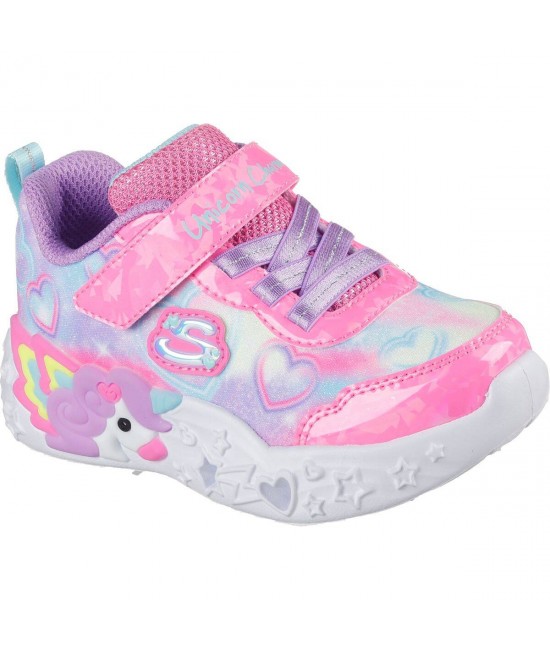 SKECHERS UNICORN CHARMER LIL HEART SPARKLES IŞIKLI BEBEK SPOR AYAKKABI 303064N SKECHERS UNICORN CHARMER LIL HEART SPARKLES IŞIKLI BEBEK SPOR AYAKKABI 303064N