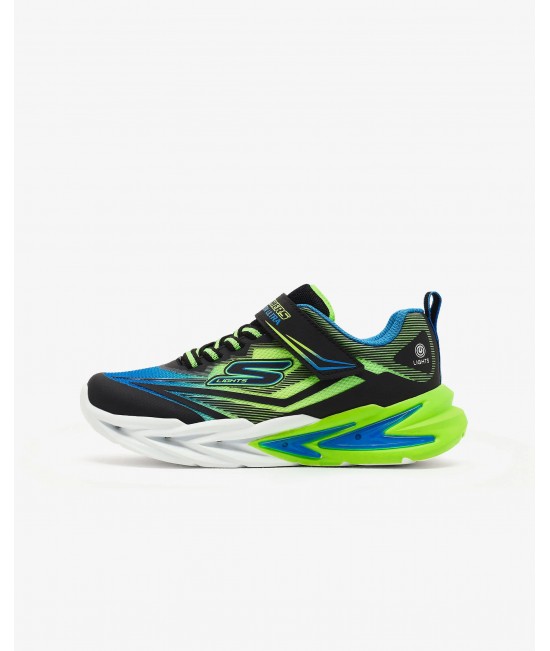 SKECHERS FLEX-GLOW ULTRA IŞIKLI ERKEK ÇOCUK SPOR AYAKKABI 400139L