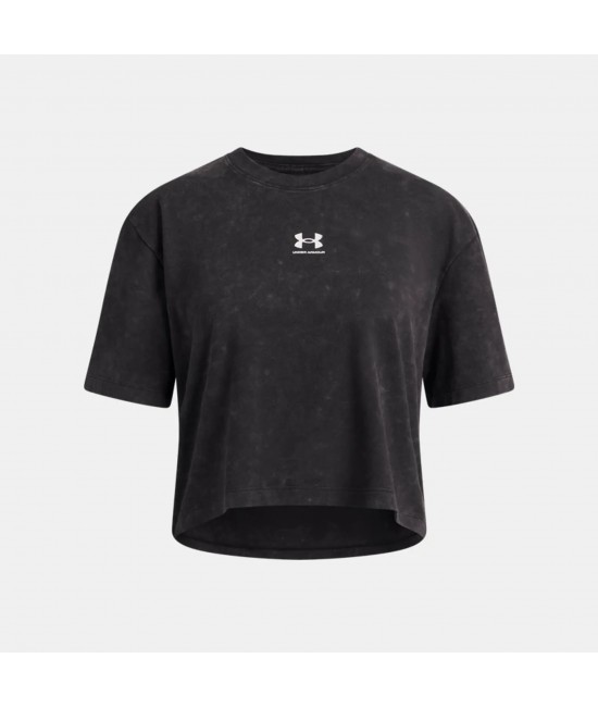 UA RIVAL WASH SS KIZ ÇOCUK CROP KISA TİŞÖRT 6011673