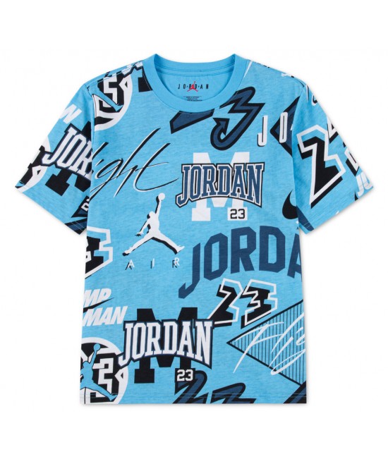 NIKE JORDAN  MJ DYNASTY AOP ERKEK ÇOCUK TİŞÖRT 95F541