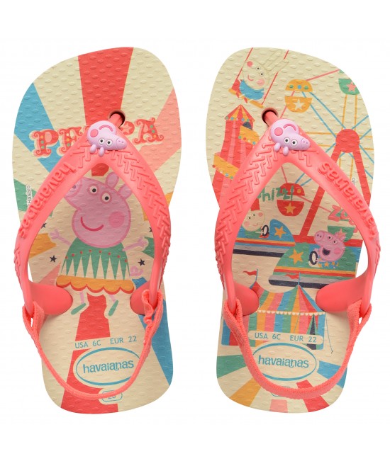HAVAİANAS BABY PEPPA PIG BEBEK PARMAK ARASI SANDALET 4145980