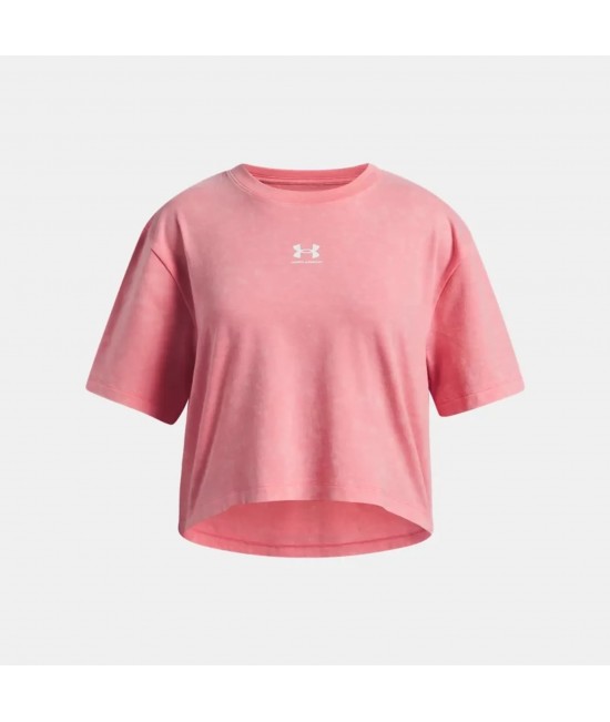 UA RIVAL WASH SS KIZ ÇOCUK CROP KISA TİŞÖRT 6011673