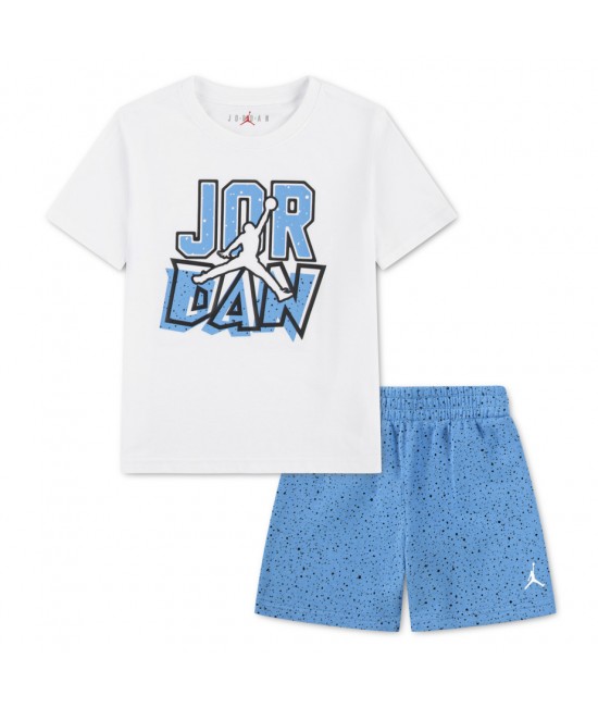 NIKE JORDAN MJ THE GREATEST SPECKLE SET ERKEK ÇOCUK TİŞÖRT-ŞORT TAKIM 85F566