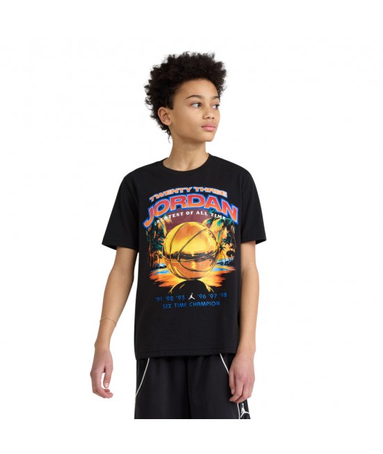 NIKE JORDAN MJ VENICE BEACH HOOPS SS TEE ERKEK ÇOCUK TİŞÖRT 95F850