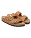 BIRKENSTOCK ARIZONA SYN LEOPARD ÇİFT BANTLI KADIN TERLİK 1031926 BIRKENSTOCK ARIZONA SYN LEOPARD ÇİFT BANTLI KADIN TERLİK 1031926