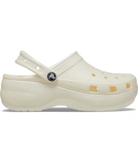 CROCS CLASSIC PLATFORM GLITTER CLOGW SİMLİ KADIN TOPUKLU TERLİK 207241 CROCS CLASSIC PLATFORM GLITTER CLOGW SİMLİ KADIN TOPUKLU TERLİK 207241