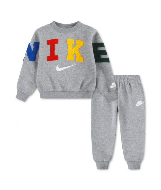 NIKE FLEECE CREW JOGGER SET ERKEK ÇOCUK EŞOFMAN TAKIM