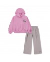 NIKE JUXTA-GIRL WIDE LEG PANT ŞARDONLU PAMUKLU KIZ ÇOCUK EŞOFMAN TAKIM