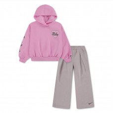NIKE JUXTA-GIRL WIDE LEG PANT ŞARDONLU PAMUKLU KIZ ÇOCUK EŞOFMAN TAKIM NIKE JUXTA-GIRL WIDE LEG PANT ŞARDONLU PAMUKLU KIZ ÇOCUK EŞOFMAN TAKIM