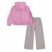 NIKE JUXTA-GIRL WIDE LEG PANT ŞARDONLU PAMUKLU KIZ ÇOCUK EŞOFMAN TAKIM