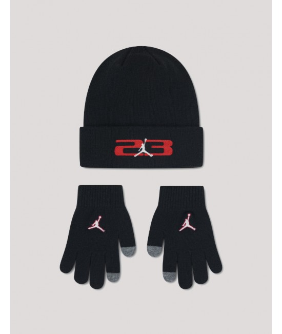 NIKE JORDAN JAN 23 BEANIE & GLOVE SET UNISEX ELDİVEN&BERE SET