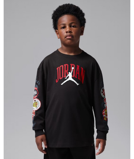 NIKE JORDAN JDB I23 HIGHWAY ARCH LS TEE ERKEK ÇOCUK SWEATSHİRT NIKE JORDAN JDB I23 HIGHWAY ARCH LS TEE ERKEK ÇOCUK SWEATSHİRT